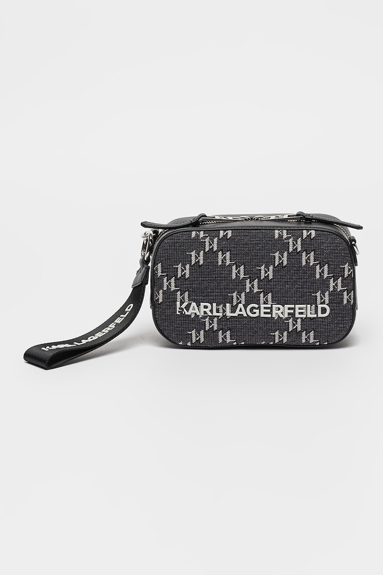 

Сумка с логотипом K/Monogram Karl Lagerfeld, черный