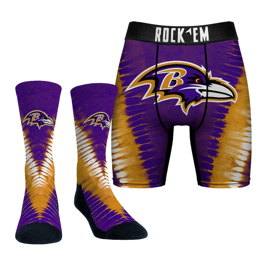

Носки Rock Em Socks Baltimore Ravens