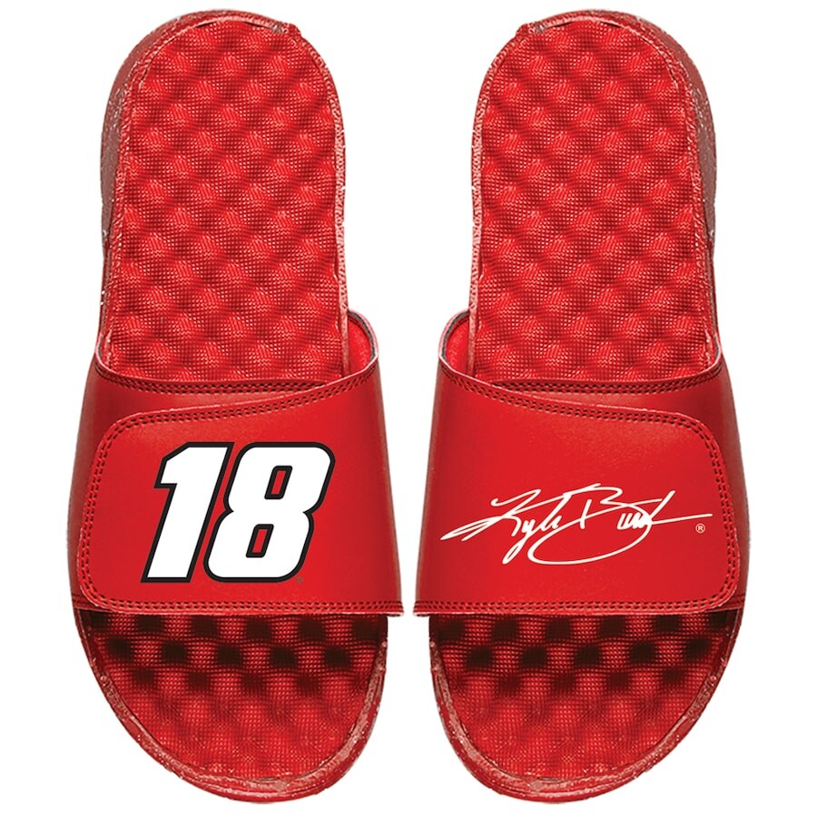 

Шлепанцы ISlide Kyle Busch, красный