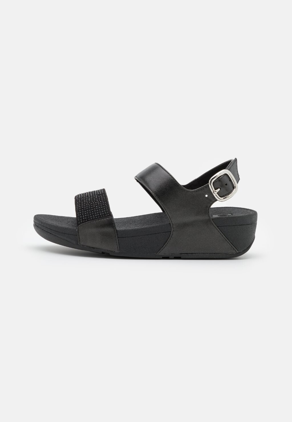 

Босоножки на платформе LULU CRYSTAL EMBELLISHED BACK STRAP FitFlop, черный