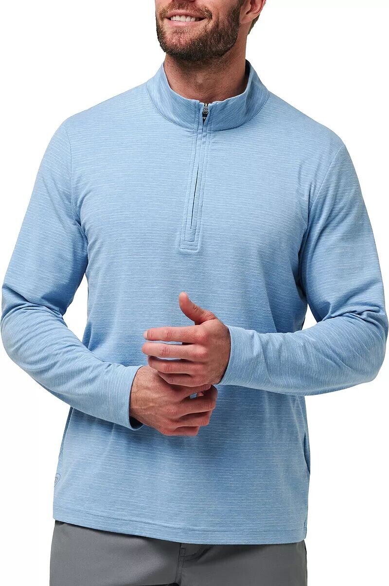 

Мужской пуловер для гольфа TravisMathew The Heater с молнией ¼
