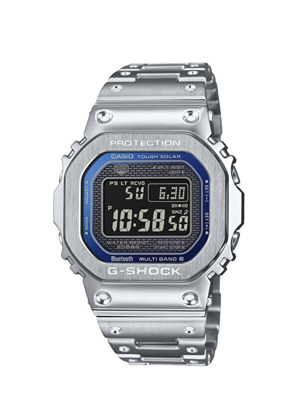 

Gmw-B5000D-2Dr стально-серые мужские наручные часы Casio, мультиколор
