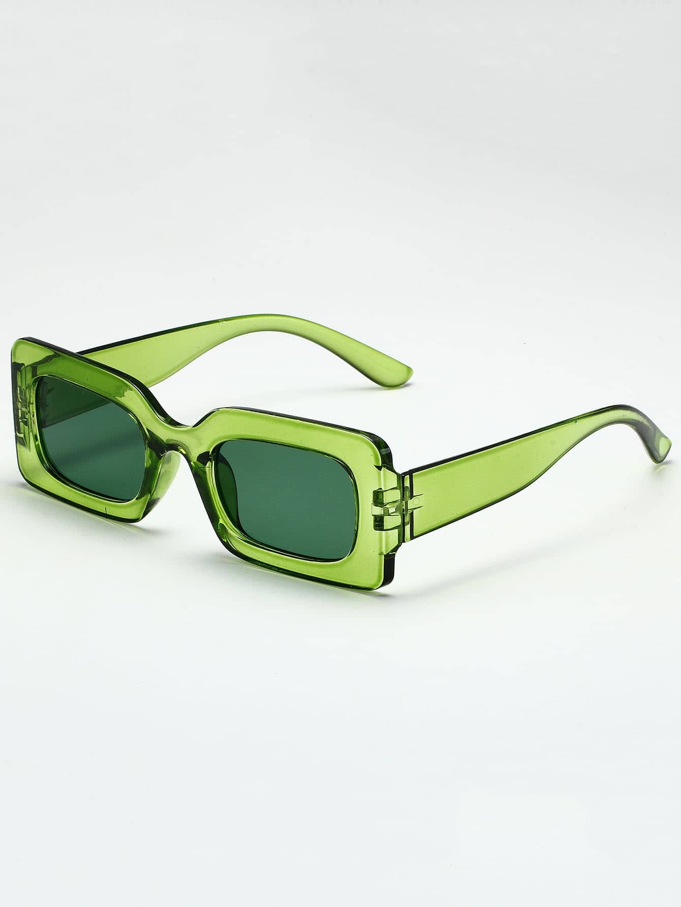 1шт унисекс прямоугольной формы ПК декоративные солнцезащитные очки