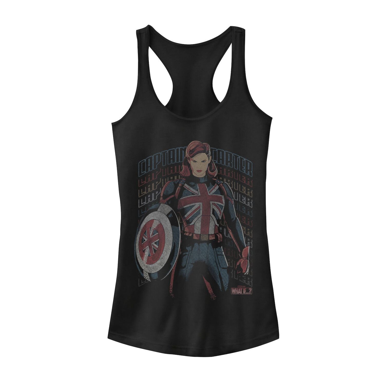 

Юниоры Marvel What If Union Carter Racerback Tank Licensed Character