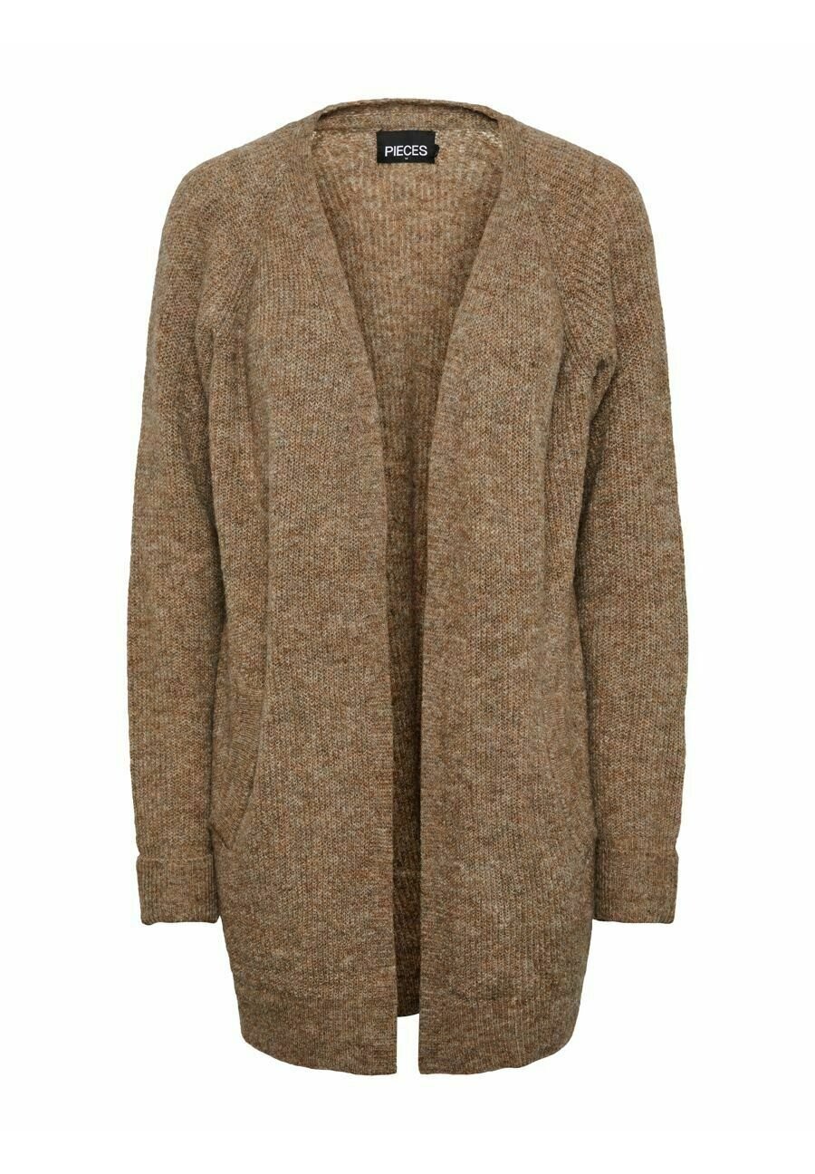 

Кардиган Pieces PCELLEN LS LONG NOOS BC, цвет fossil