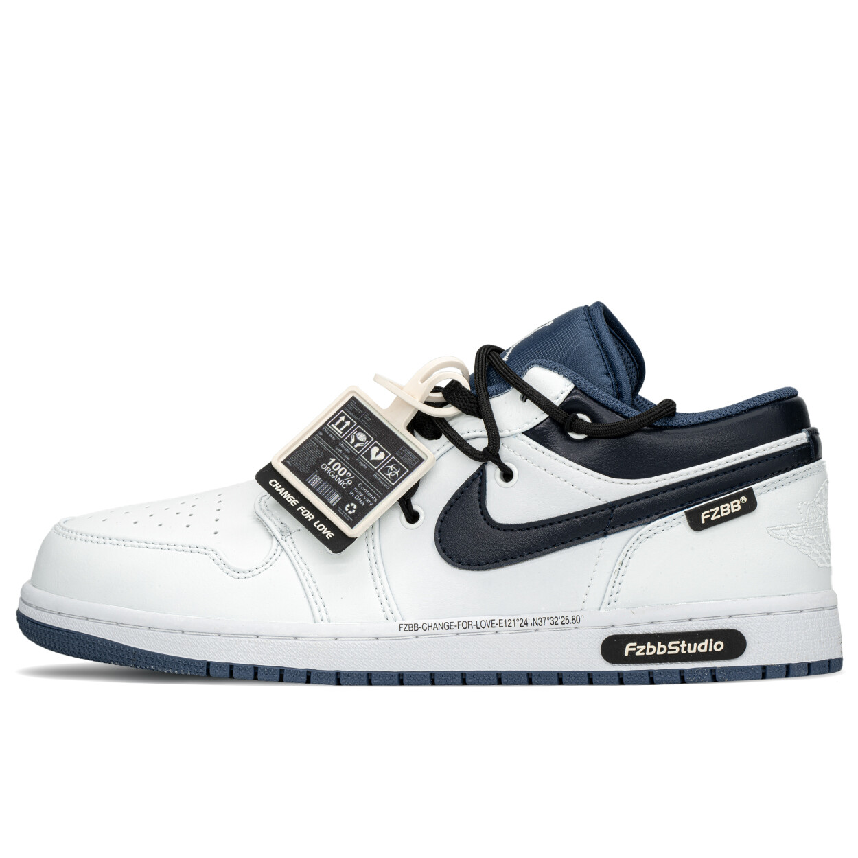 

Баскетбольные кроссовки Air 1 Vintage Men Low-Top White/Blue Jordan