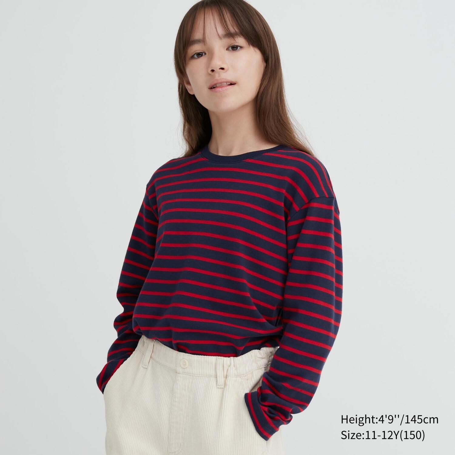 

Футболка Uniqlo, черный/красный, Синий