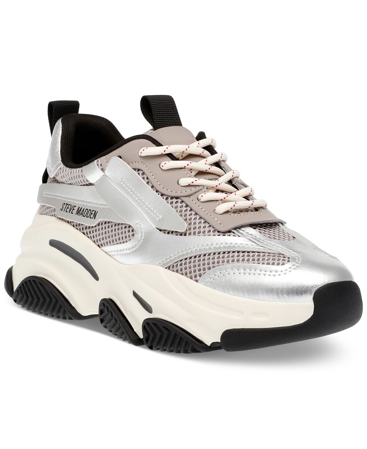 

Женские массивные кроссовки на шнуровке Possession Steve Madden
