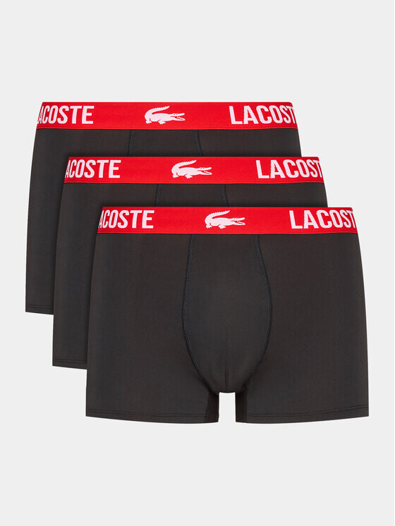 

Комплект из 3 боксеров Lacoste, черный