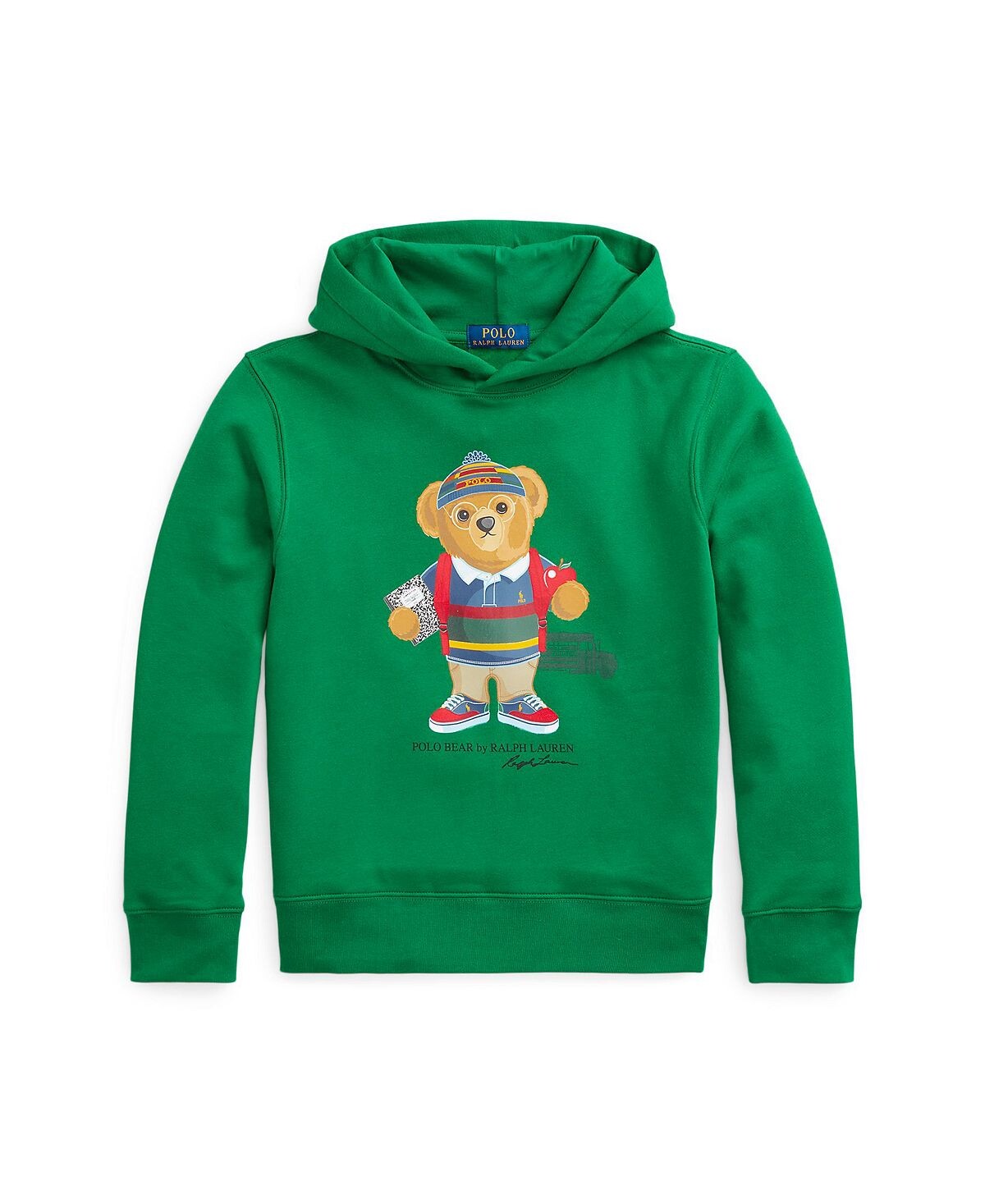 

Флисовая толстовка-поло с логотипом Big Boys Bear Polo Ralph Lauren
