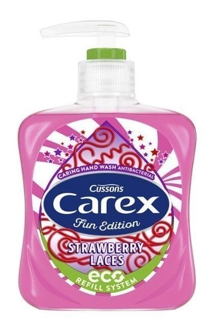 

Carex Kids Strawberry Laces Мыло для рук, 250 ml