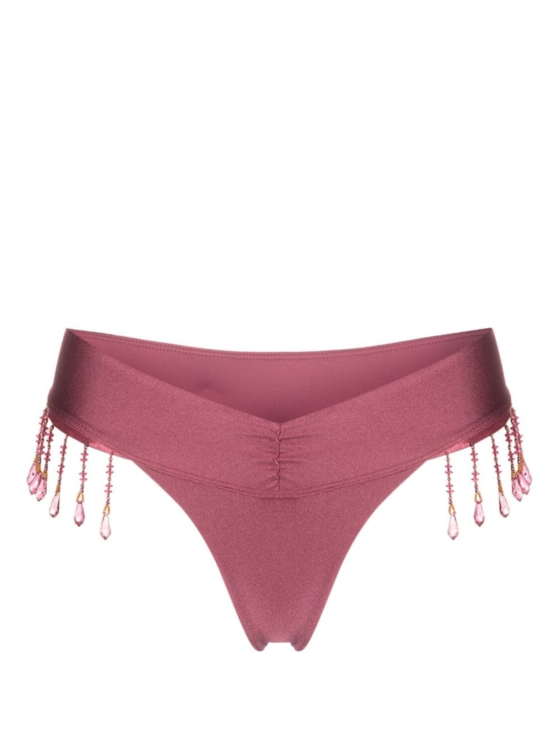 

Декорированные плавки бикини Frankies Bikinis, розовый