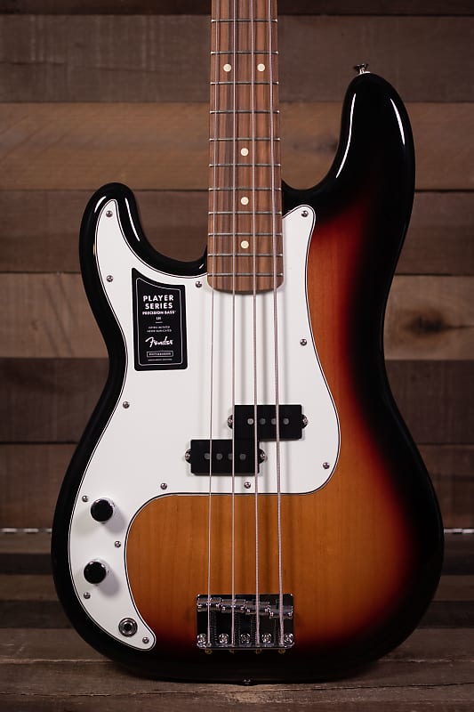 

Басс гитара Fender Player Precision Bass Lefty, 3-Color Sunburst