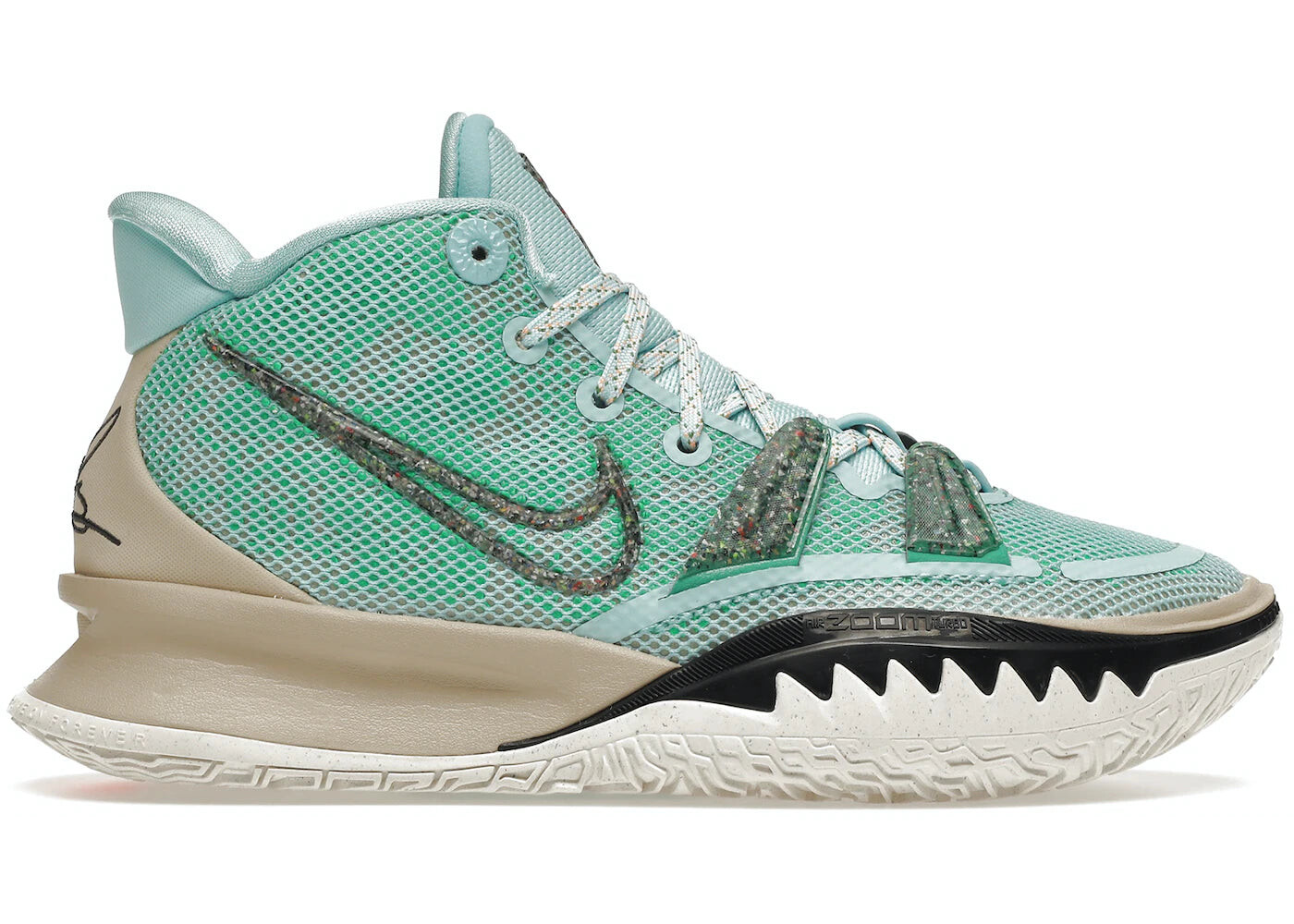 

Кроссовки Nike Kyrie 7, зеленый