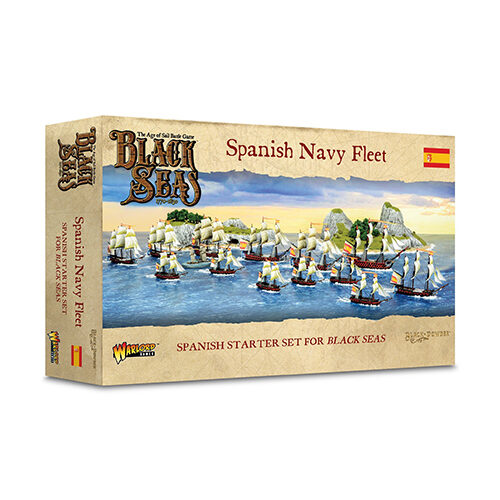 Фигурки Black Seas: Spanish Navy Fleet (1770-1830) Warlord Games