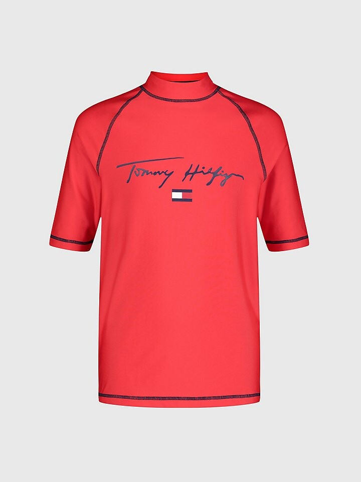 

Фирменный рашгард для больших детей Tommy Hilfiger