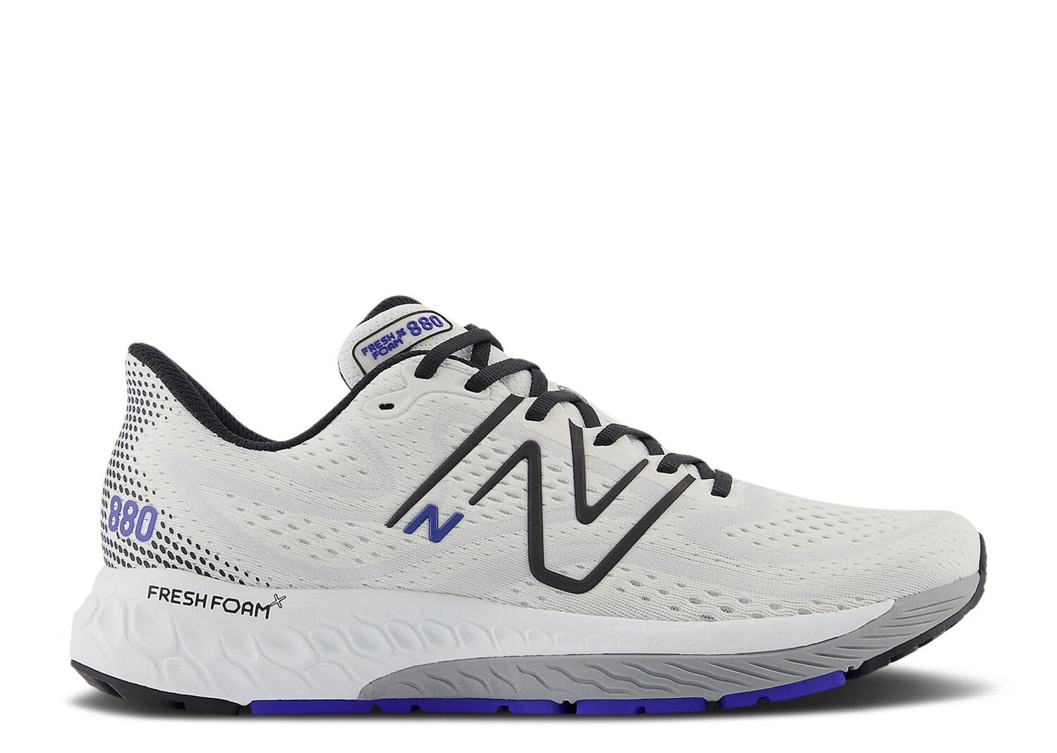 

Кроссовки New Balance Fresh Foam X 880V13 2E Wide 'White Blue Black', белый