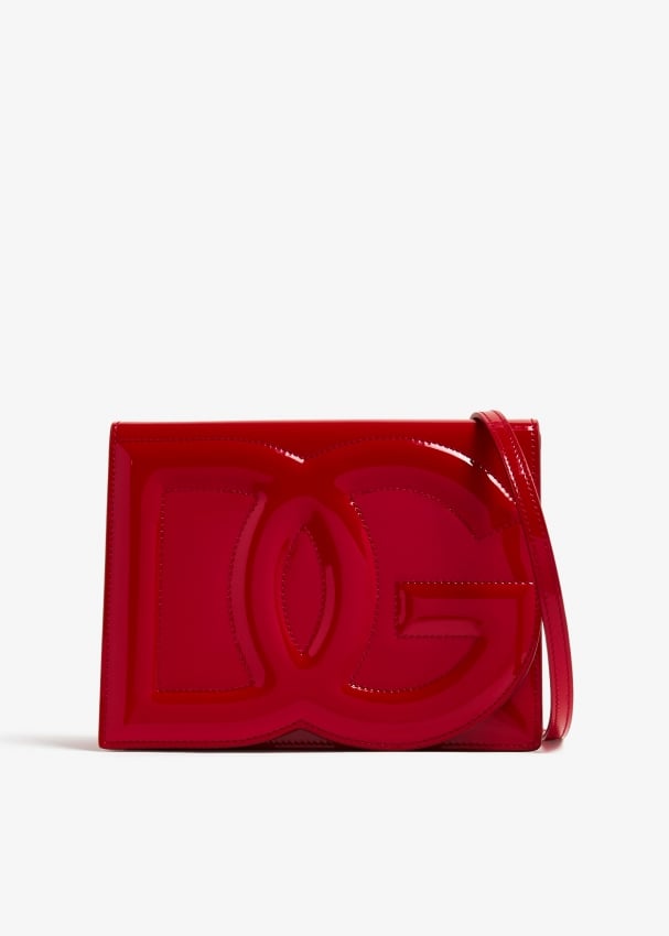Сумка кросс-боди Dolce&Gabbana DG Logo, красный