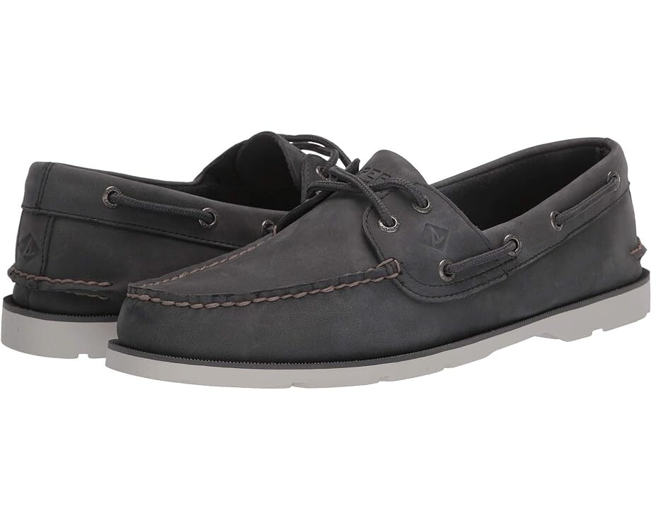 

Топсайдеры Sperry Leeward 2-Eye Oil Balsam, темно-синий