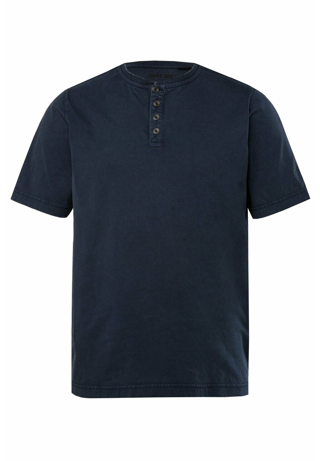 

Базовая футболка HENLEY John F. Gee, темно-синий