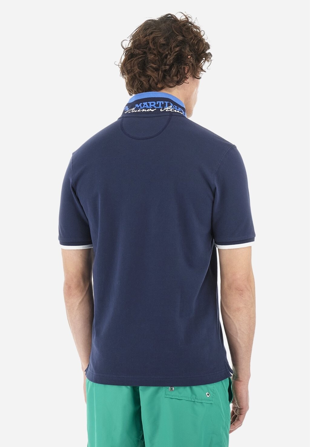 

Поло Short Sleeve La Martina, темно-синий