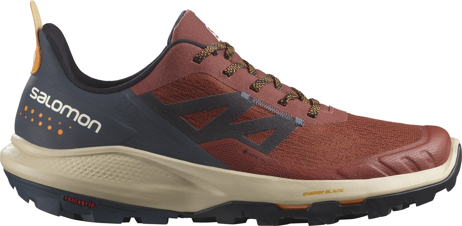 

Низкие походные туфли OUTpulse GORE-TEX — мужские Salomon, оранжевый