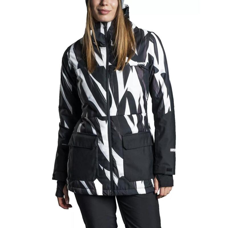 Лыжная куртка POPLAR Jacket Women - Black Fundango, цвет schwarz лыжная куртка willow padded jacket men черный fundango цвет schwarz
