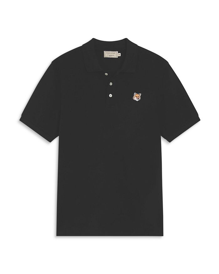 

Классическая рубашка поло с нашивкой Fox Head Maison Kitsune