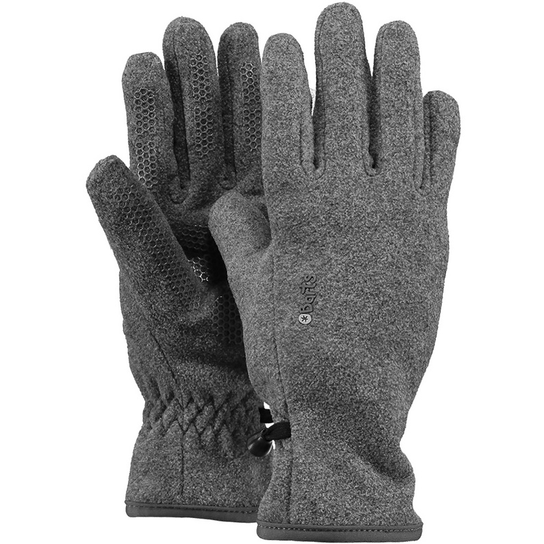 Детские флисовые перчатки Barts, серый