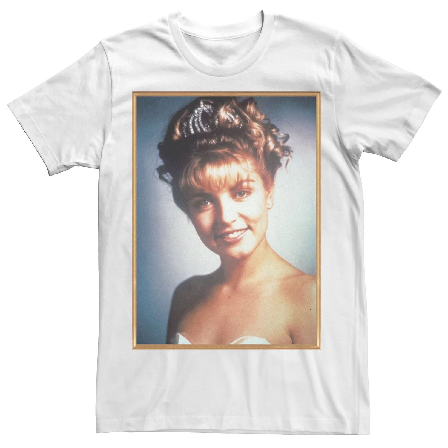 Мужская футболка Twin Peaks Laura Palmer Yearbook Licensed Character, белый