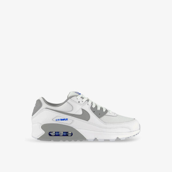 

Кроссовки Air max 90 из ткани и кожи с тисненым логотипом Nike, белый