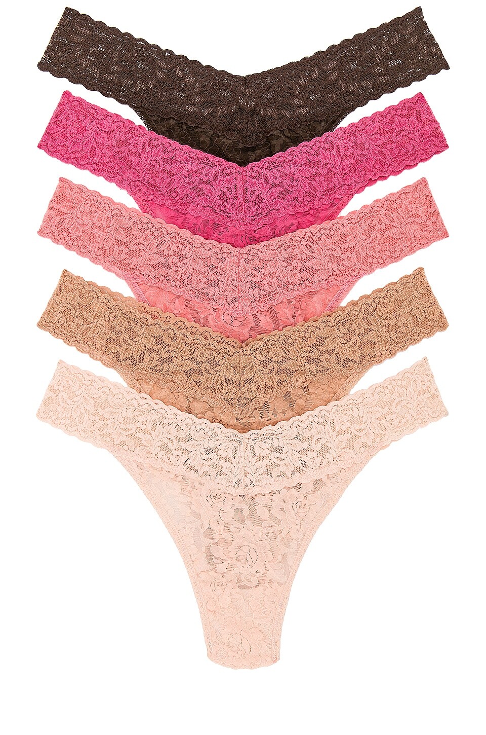 

Стринги Hanky Panky Original Rise Sea Finds Line Pack, цвет DGBH