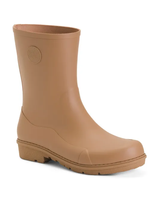 

Короткие резиновые сапоги Wonderwelly Fitflop, цвет Latte