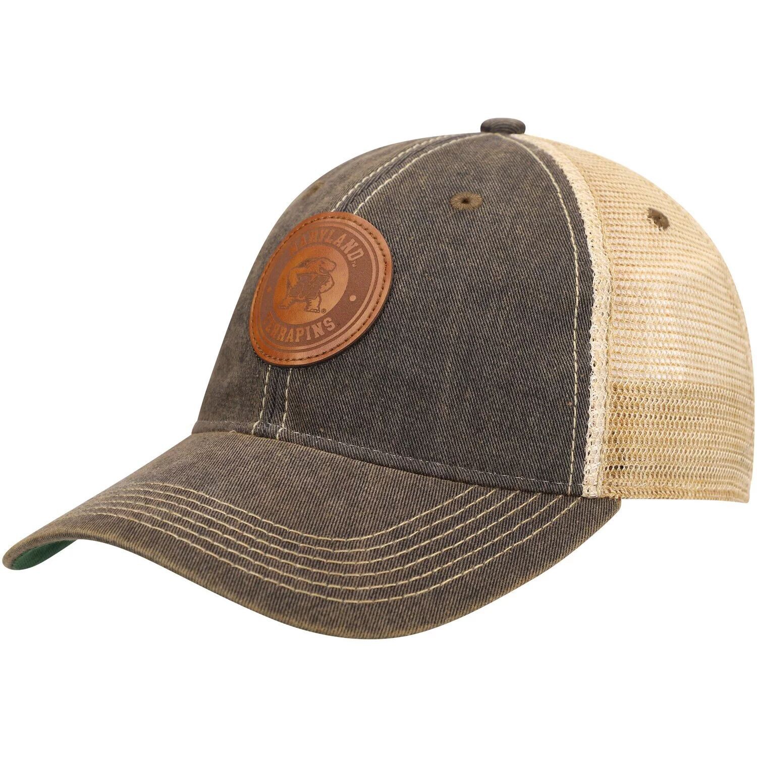 

Мужская черная кепка Maryland Terrapins Target Old Favorite Trucker Snapback
