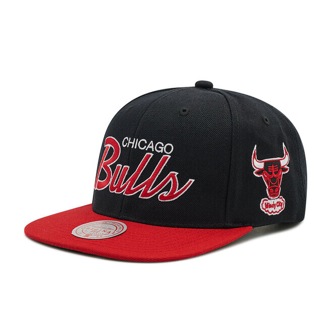 

Бейсболка Mitchell & Ness, красный/черный