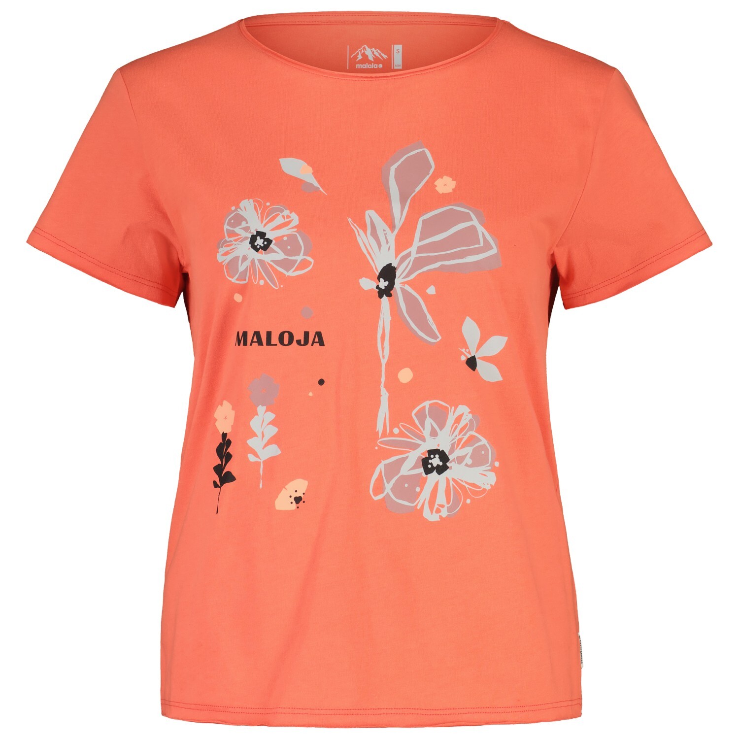 

Футболка Maloja Women's PadolaM, цвет Cranberry