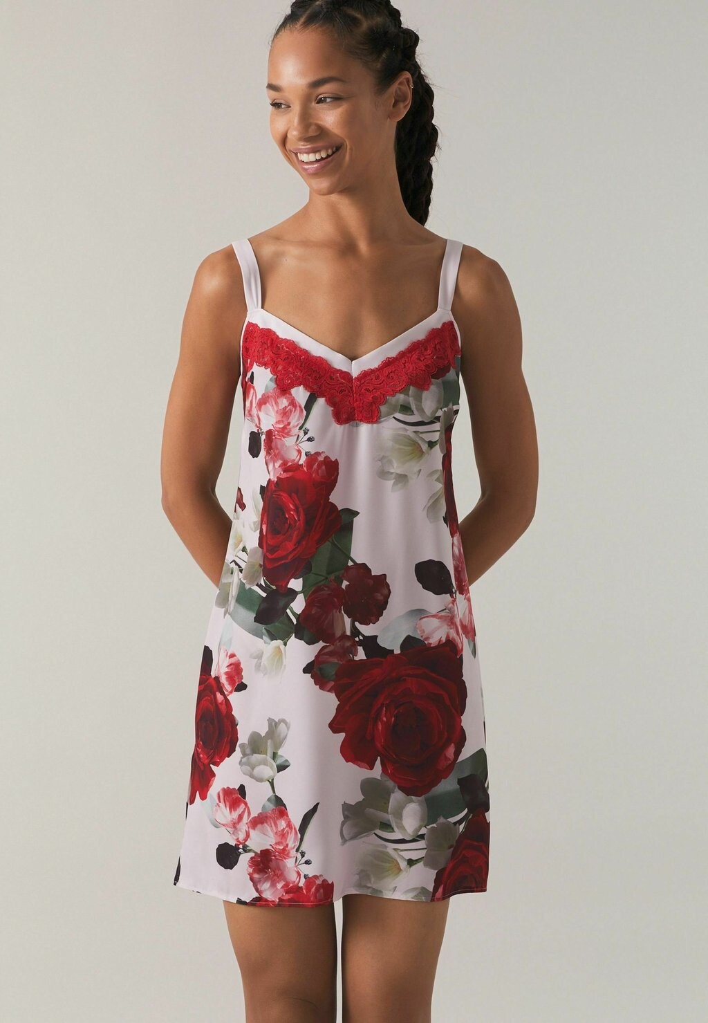 

Ночная рубашка FLORAL SLIP REGULAR FIT B by Ted Baker, розовый