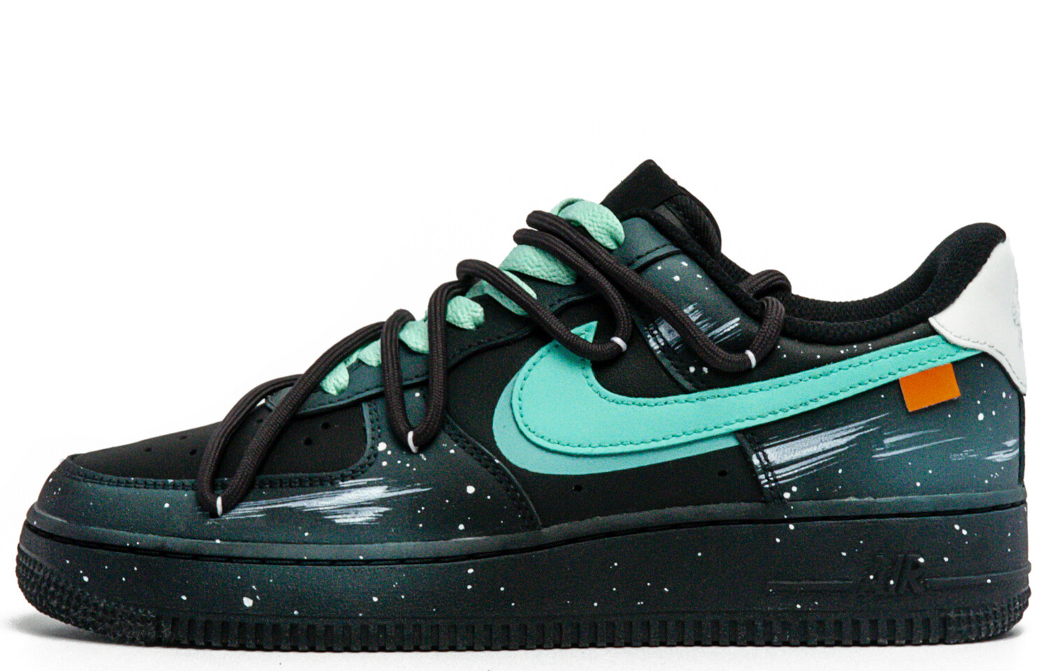 

Кроссовки Nike Air Force 1 Skateboard Shoes Women's Low-Top Blue White