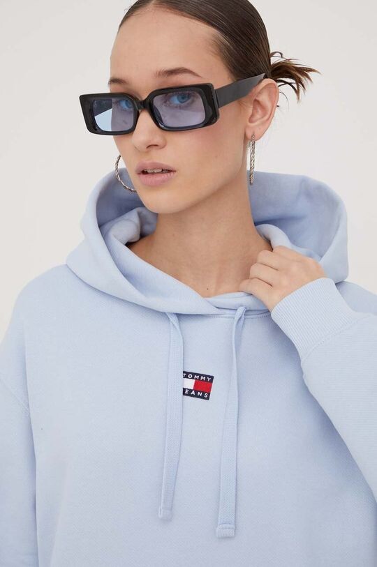 

Хлопковая толстовка Tommy Jeans, синий