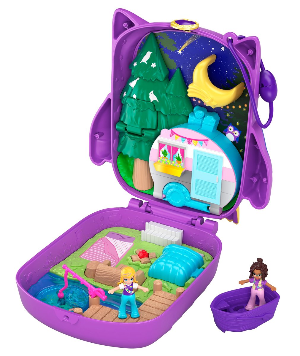 

Poly Pocket, компактные наборы, сова, FRY35/GKJ47 Polly Pocket