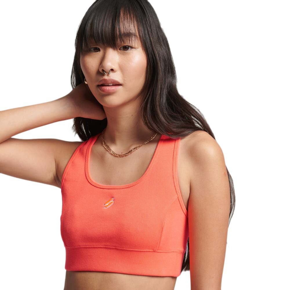 

Топ Superdry Code Surplus Crop, красный