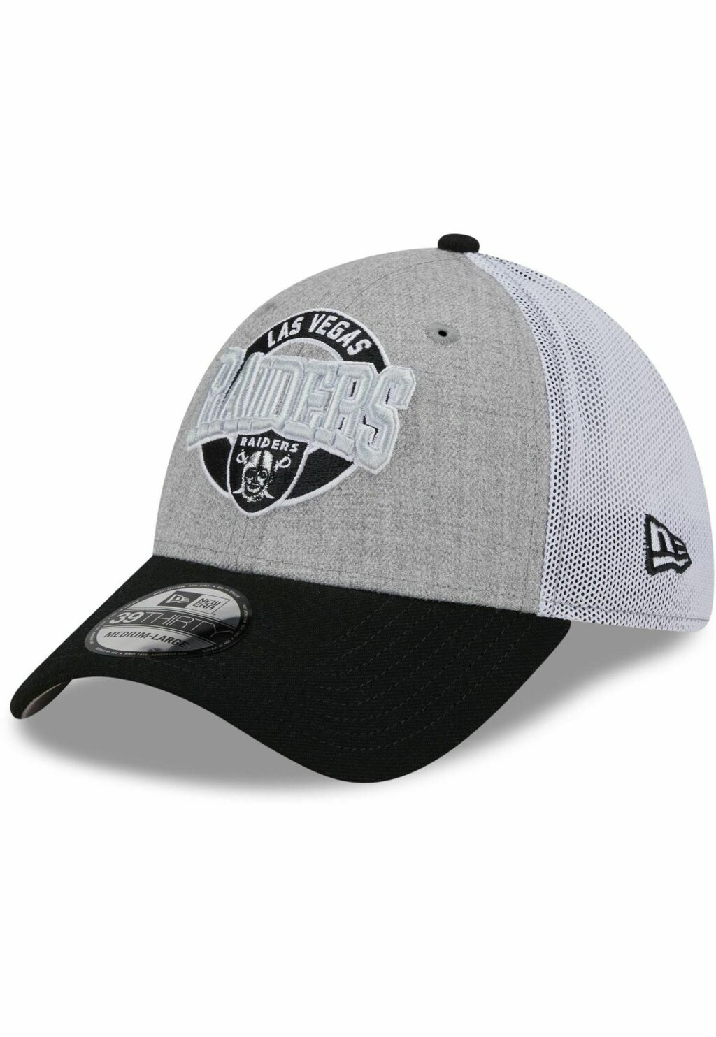 

Бейсболка 39THIRTY STRETCH LAS VEGAS RAIDERS New Era, цвет grey