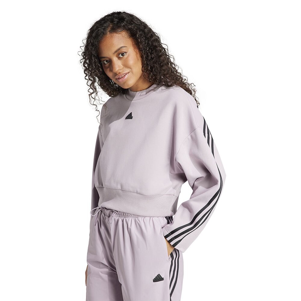 

Толстовка adidas Future Icons 3 Stripes, фиолетовый