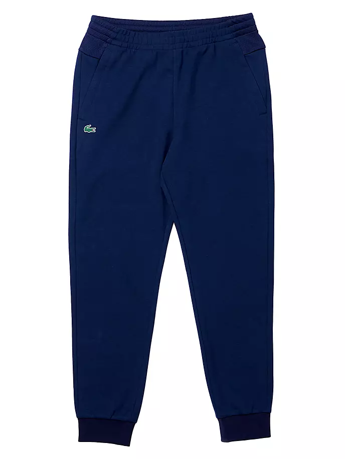 

Спортивные брюки с сетчатыми вставками Lacoste, темно-синий