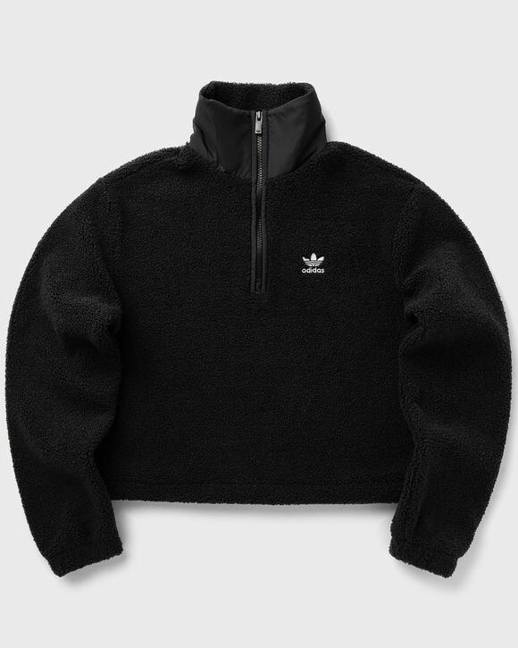 

Флис Adidas Teddy Hzip, черный