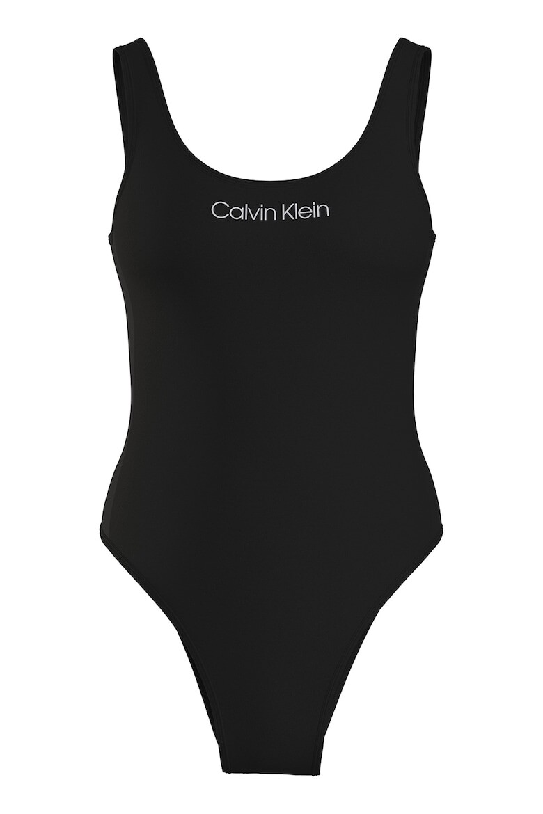 

Цельный купальник Calvin Klein, черный