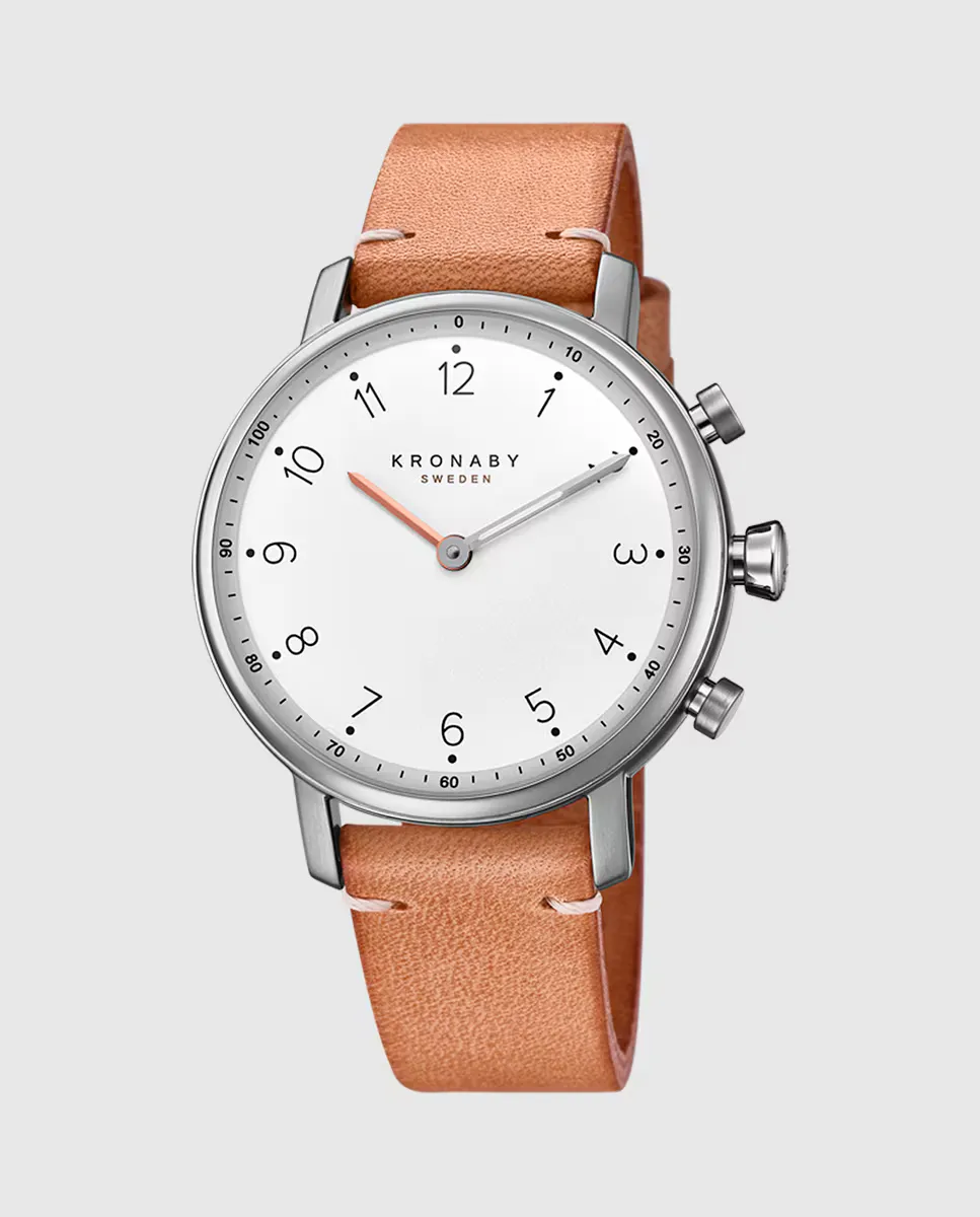 

S0712/1 Женские часы Nord из коричневой кожи Kronaby