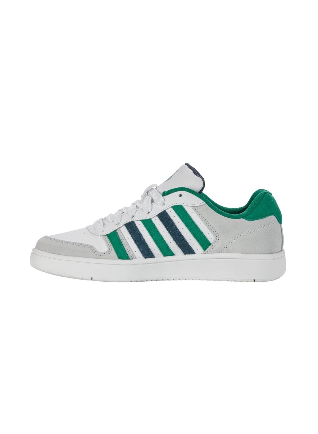 

Кроссовки низкие K-SWISS, цвет white peprgrn indn tel