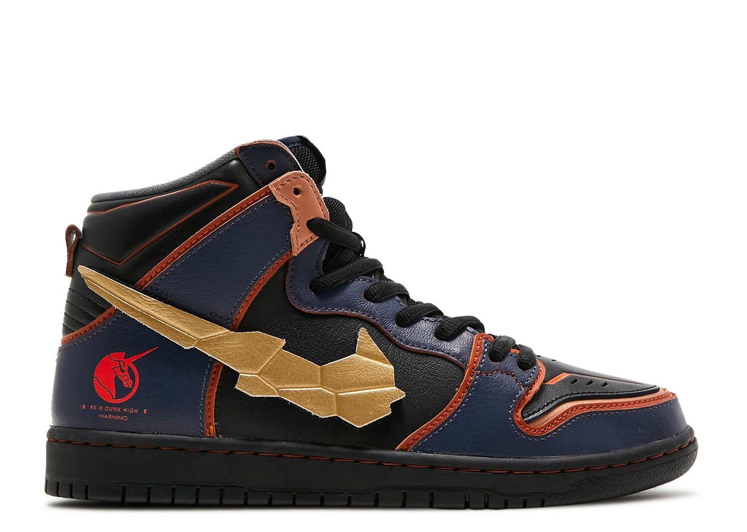 Кроссовки Nike Gundam X Dunk High Sb 'Project Unicorn - Banshee Norn', черный