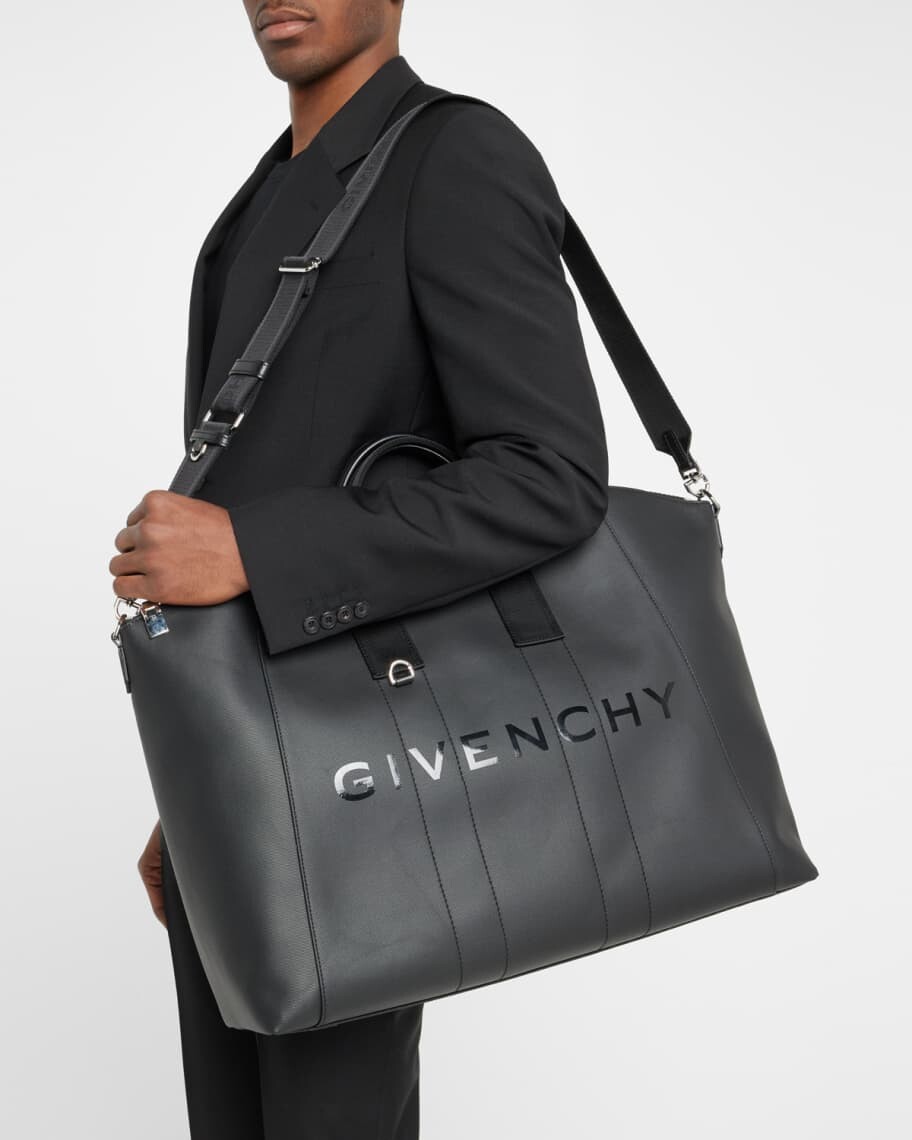 

Мужская холщовая сумка-дафл Antigona Sport среднего размера Givenchy, Черный